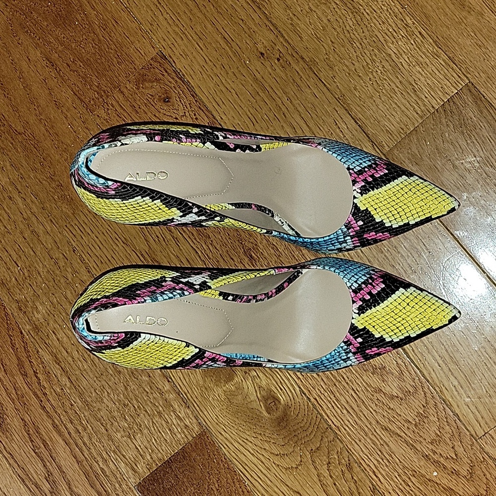 Snake print Aldo shoes